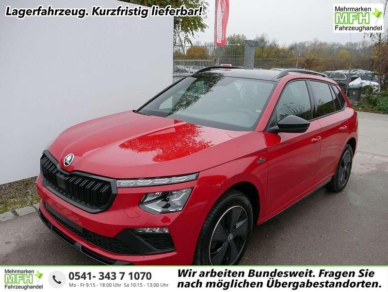 Velvetrot metallic Neu 2025 Skoda Kamiq Monte Carlo SUV | 29.890 € (Fairer Preis) - Bild 1/4