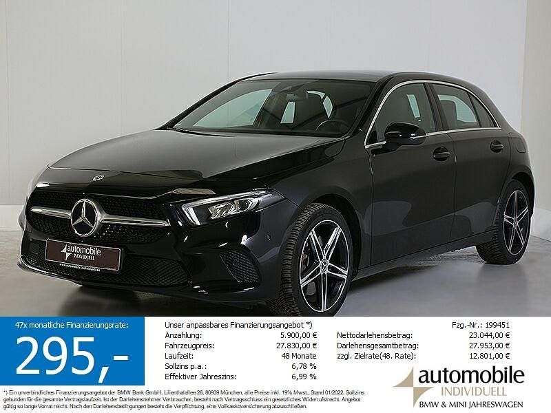 Schwarz Gebraucht 2021 Mercedes A250 Progressive SUV | 27.250 € (Teuer) - Bild 1/4