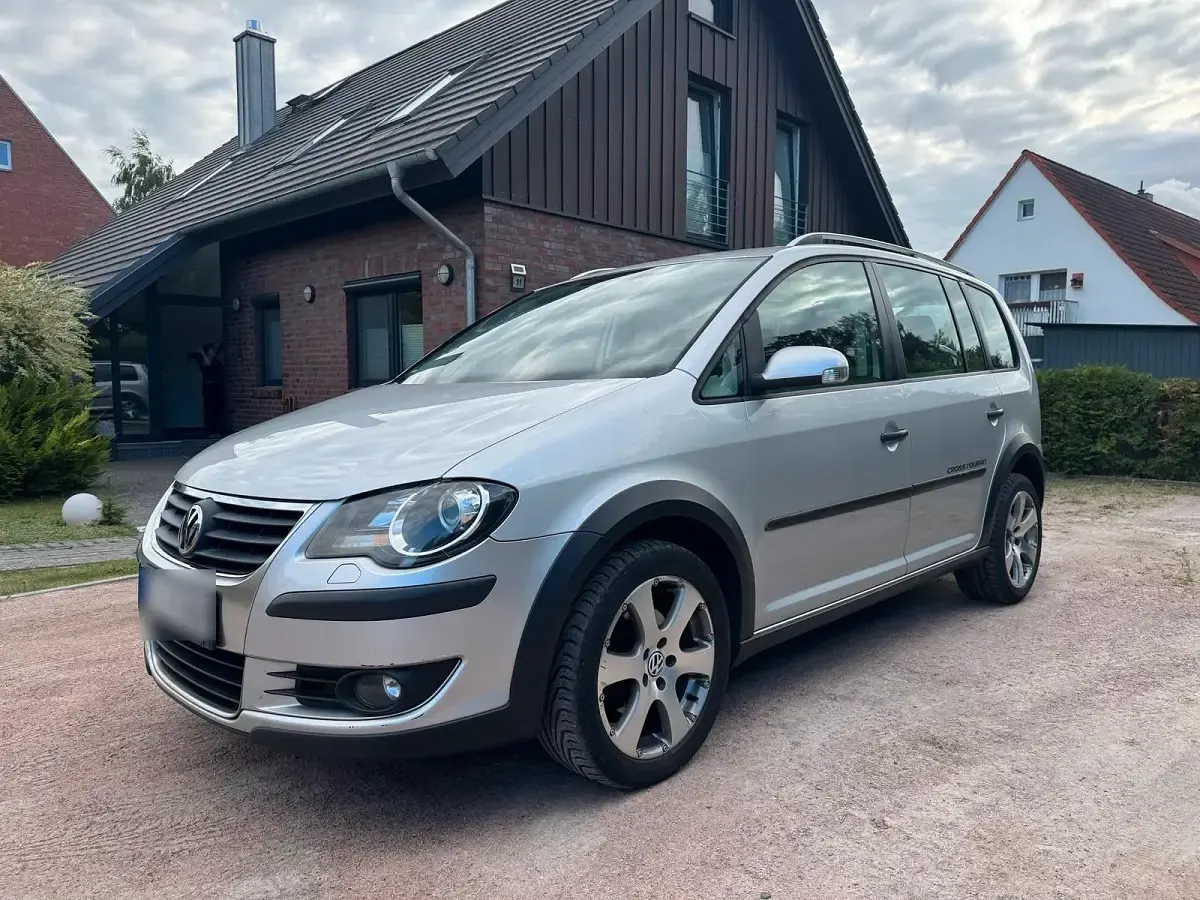 Gebraucht VW Touran Cross 105 PS (77 kW) 2009 Grau Van / Kleinbus