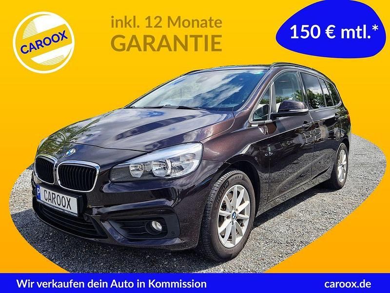Braun Gebraucht 2015 BMW 218 Gran Tourer Advantage Van / Kleinbus | 13.500 € (Teuer) - Bild 1/4