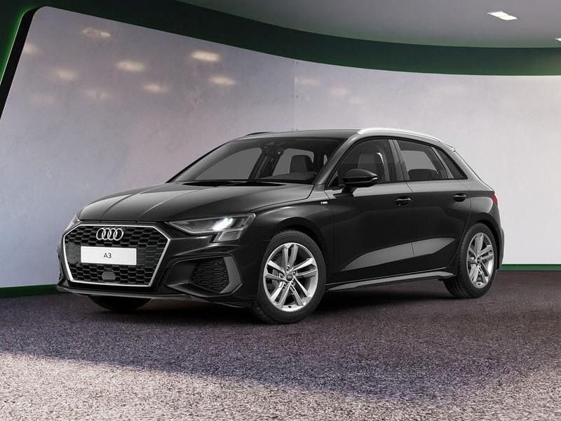 Gebraucht Audi A3 S-Line 150 PS (110 kW) 2023 Schwarz / mythosschwarz (metallic) Limousine