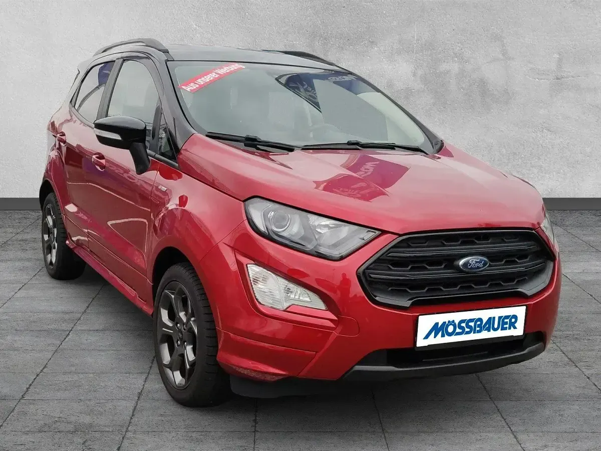 Gebraucht Ford Ecosport ST-Line 125 PS (91 kW) 2020 Lucidrot metallic (metallic) SUV