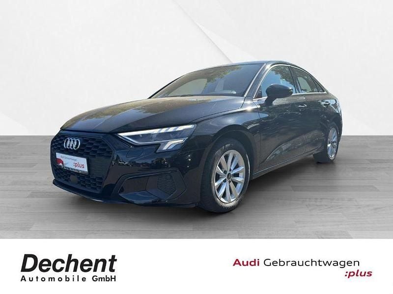 Brillantschwarz Gebraucht 2021 Audi A3 Design Limousine | 24.590 € (Fairer Preis) - Bild 1/4