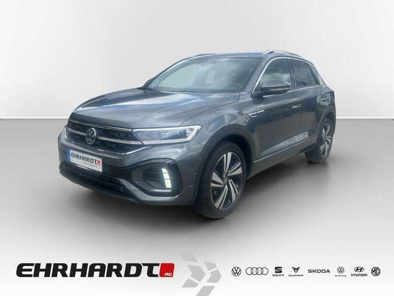 Indiumgrau metallic Gebraucht 2024 VW T-Roc R-line SUV | 32.490 € (Fairer Preis) - Bild 1/4