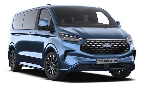 Chroma blau Neu 2025 Ford Tourneo Custom Titanium X Van / Kleinbus | 53.990 € (Fairer Preis) - Bild 1/4
