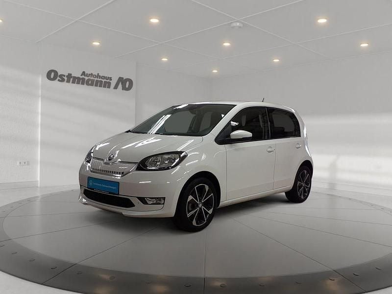Weiß Gebraucht 2020 Skoda Citigo-e IV Ambiente Kleinwagen | 13.185 € (Fairer Preis) - Bild 1/4