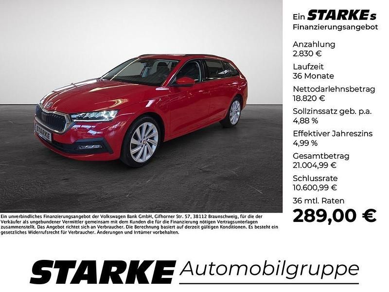 Rot Gebraucht 2022 Skoda Octavia Ambition Kombi | 21.650 € (Fairer Preis) - Bild 1/4