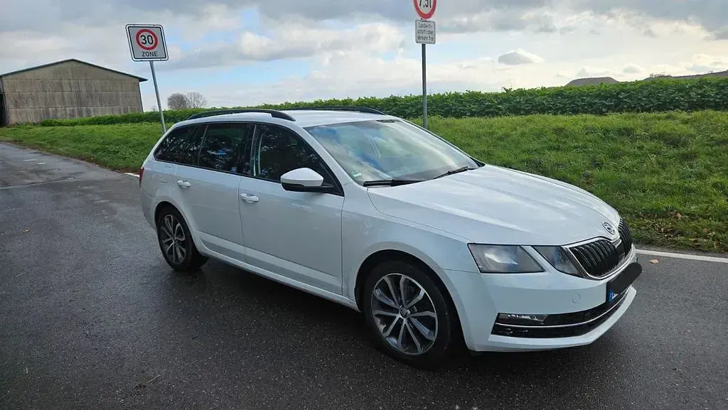 Gebraucht Skoda Octavia Style 150 PS (110 kW) 2019 Weiß Kombi