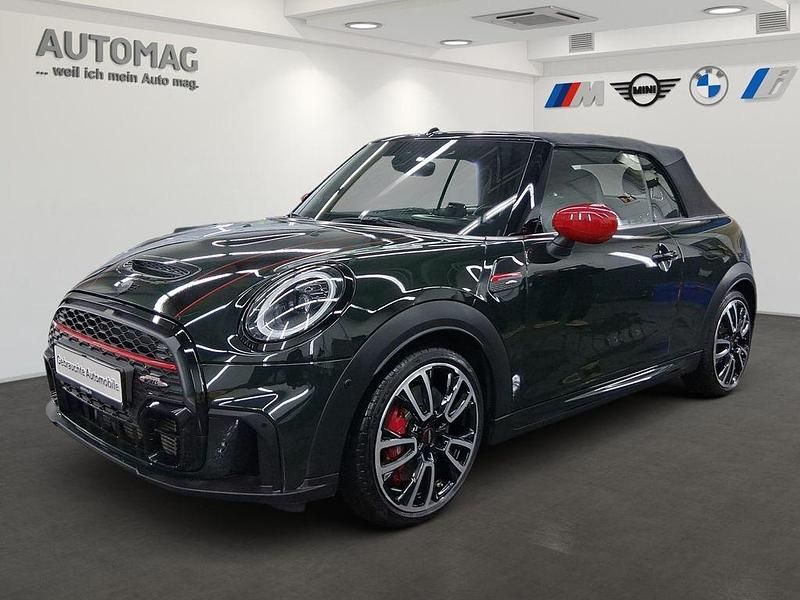 Rebel green uni Gebraucht 2022 Mini John Cooper Works Cabriolet Cabrio | 33.990 € (Fairer Preis) - Bild 1/4