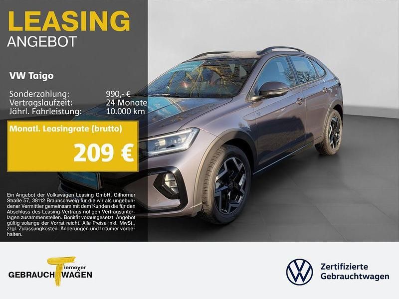 Gebraucht VW Taigo R-line 116 PS (85 kW) 2025 Grau SUV