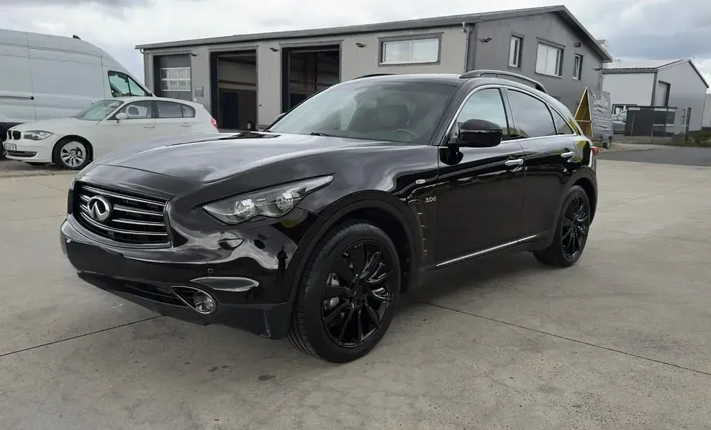 Gebraucht Infiniti QX70 238 PS (175 kW) 2014 Schwarz SUV