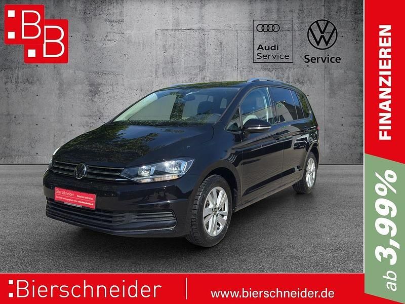 Schwarz Gebraucht 2024 VW Touran Comfortline Van / Kleinbus | 31.450 € (Fairer Preis) - Bild 1/3