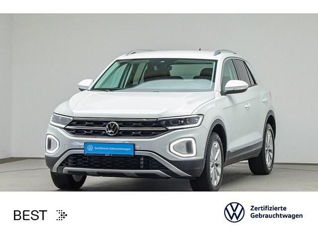 Pure white Gebraucht 2024 VW T-Roc Style SUV | 28.449 € (Guter Preis) - Bild 1/3