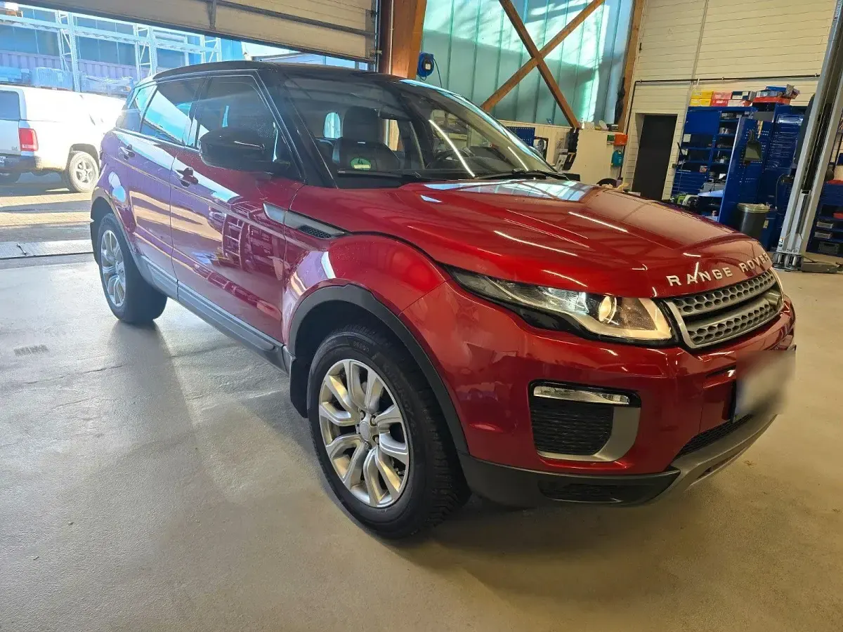 Gebraucht Land Rover Range Rover evoque SE 179 PS (131 kW) 2015 Rot SUV