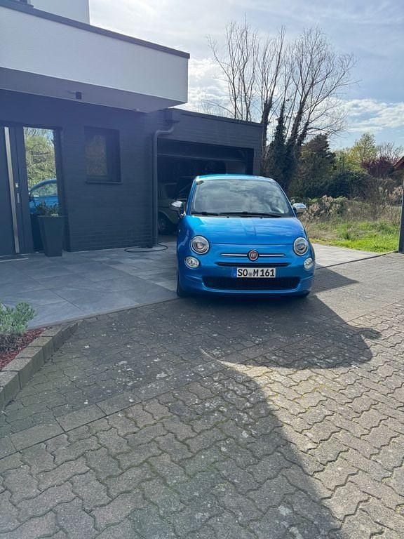 Gebraucht Fiat 500 Mirror 69 PS (50 kW) 2017 Blau Kleinwagen