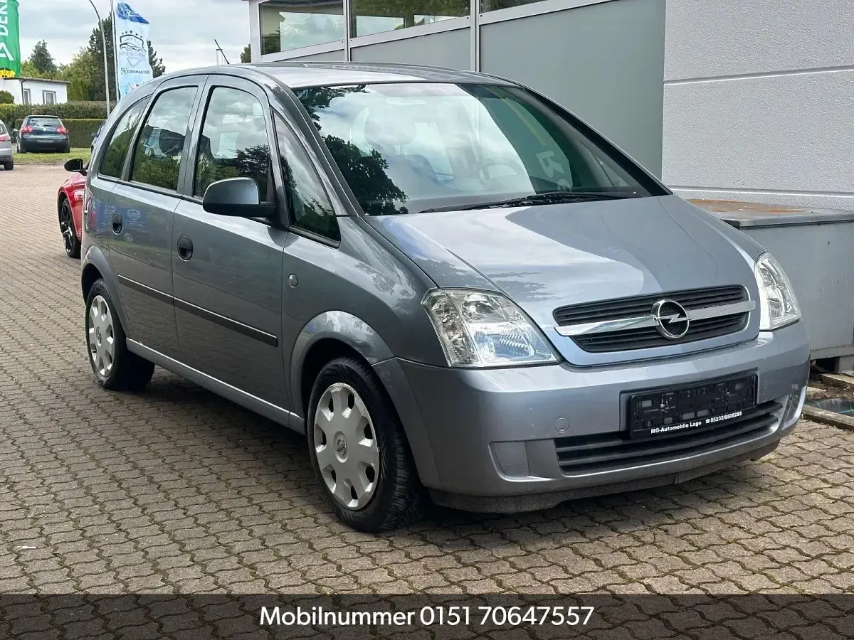 Używany Opel Meriva 101 KM (74 kW) 2004 Szary Minivan