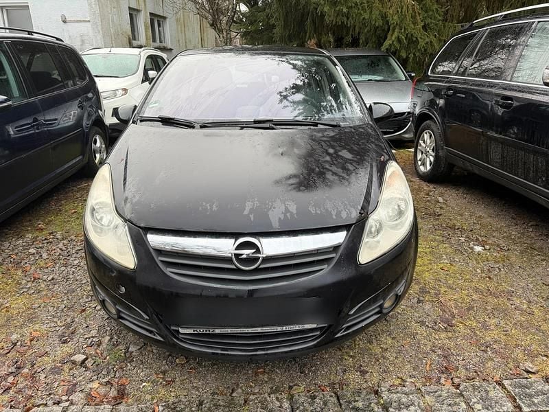 Schwarz Gebraucht 2007 Opel Corsa Limousine | 280 € (Superpreis) - Bild 1/4