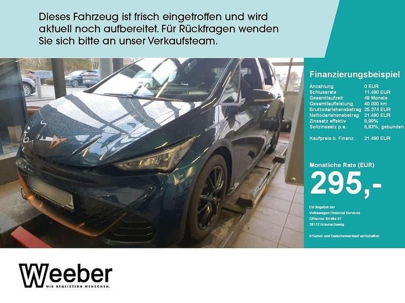 Gebraucht Cupra Born 150 kW (204 PS) 2022 Aurorablau Kleinwagen