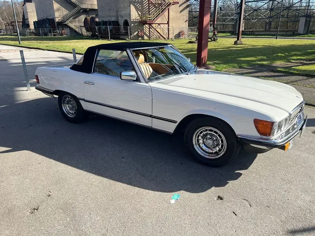 Gebraucht Mercedes SL380 204 PS (150 kW) 1982 Weiß Cabrio