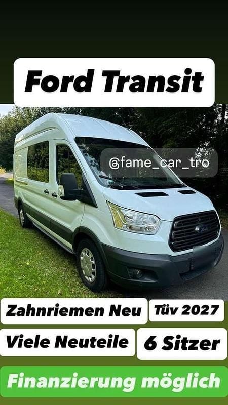 Iridiumschwarz metallic Gebraucht 2018 Ford Transit Van / Kleinbus | 15.000 € (Superpreis) - Bild 1/4