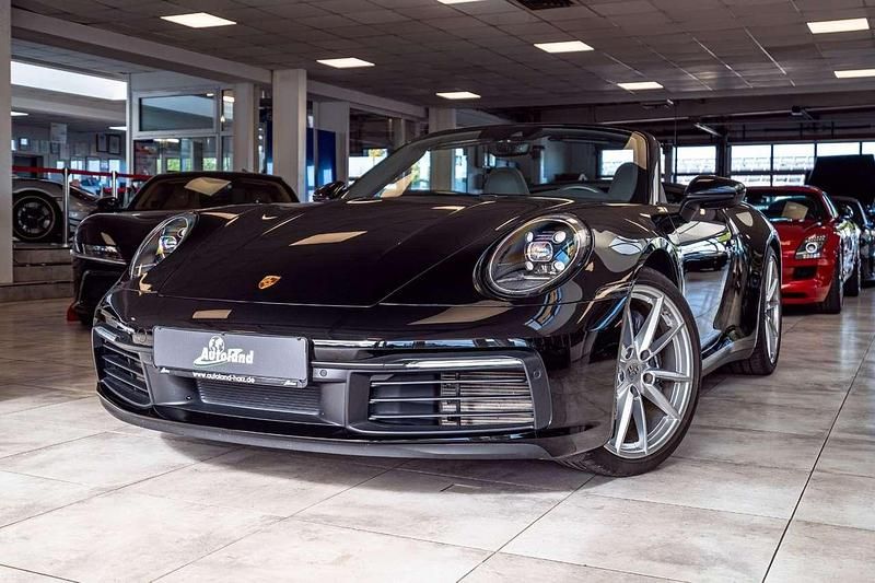 Schwarz Gebraucht 2021 Porsche 911 Carrera Cabriolet Cabrio | 117.992 € (Fairer Preis) - Bild 1/4