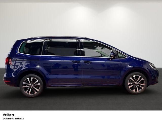 Gebraucht VW Sharan United 150 PS (110 kW) 2021 Blau Van / Kleinbus
