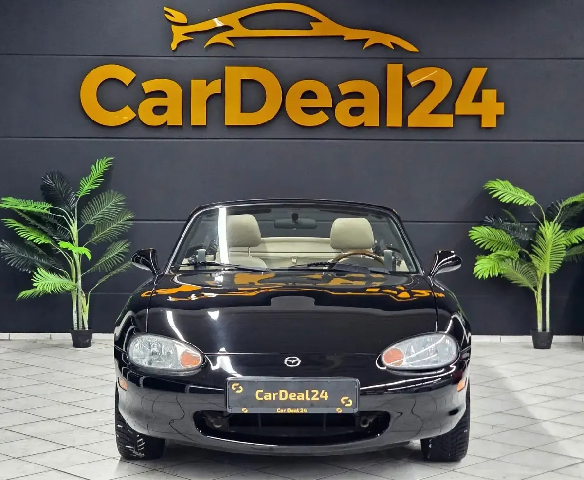 Gebraucht Mazda MX5 110 PS (80 kW) 2000 Schwarz Cabrio