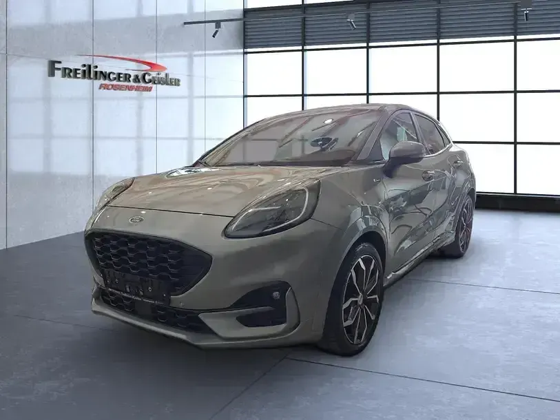 Gebraucht Ford Puma ST-Line X 125 PS (91 kW) 2021 Solar silver (metallic) SUV