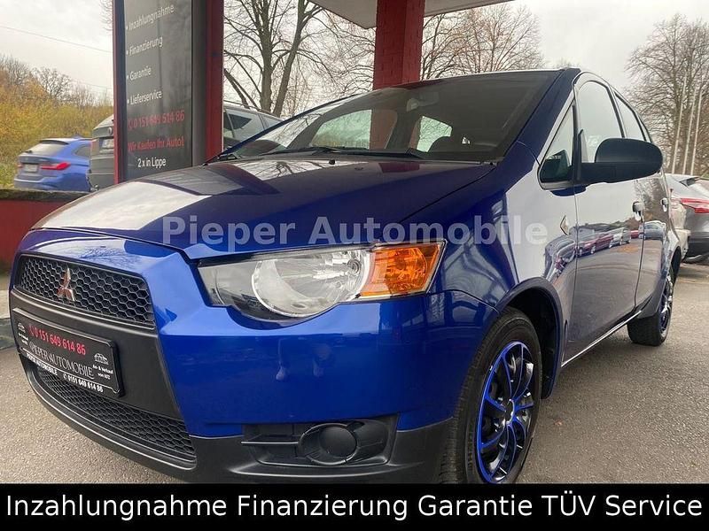 Blau Gebraucht 2010 Mitsubishi Colt Inform Limousine | 5.490 € (Etwas zu teuer) - Bild 1/4