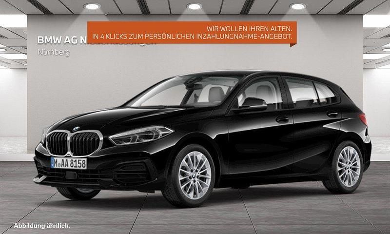 Schwarz Gebraucht 2022 BMW 120 Advantage Kleinwagen | 27.790 € (Fairer Preis) - Bild 1/4