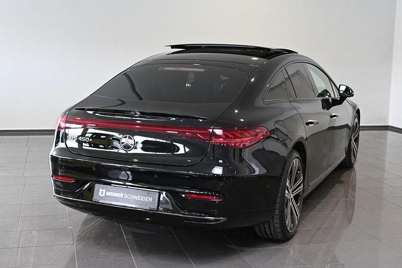 Gebraucht Mercedes EQS450+ Premium Plus 244 kW (333 PS) 2022 Schwarz obsidianschwarz metallic (metallic) Limousine