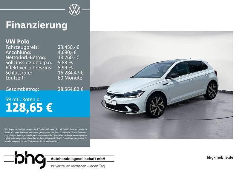 Weiß Gebraucht 2024 VW Polo R-line Limousine | 23.450 € (Fairer Preis) - Bild 1/4