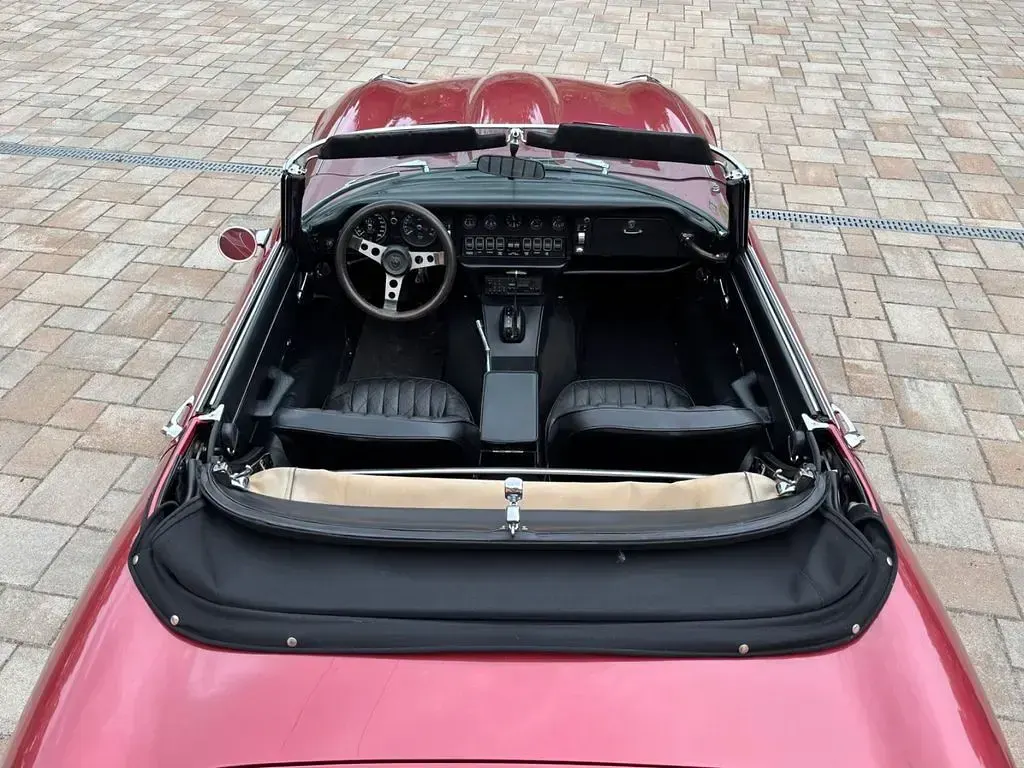 Gebraucht Jaguar E-Type 253 PS (186 kW) 1973 Rot Cabrio