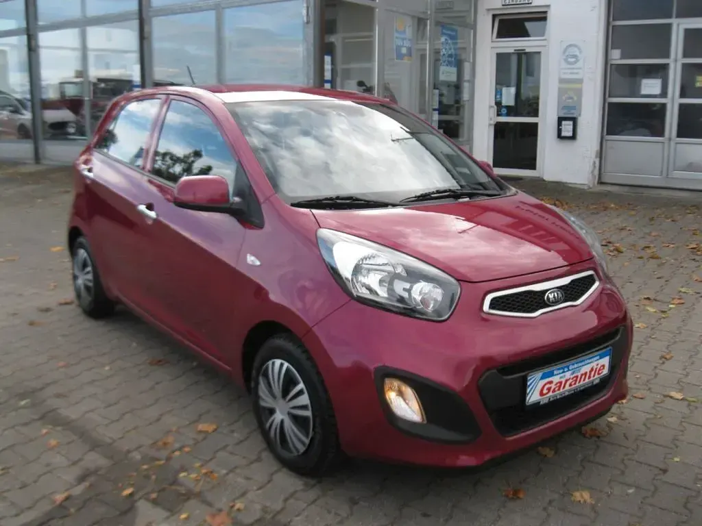 Gebraucht Kia Picanto Edition 7 69 PS (50 kW) 2015 Violett Kleinwagen