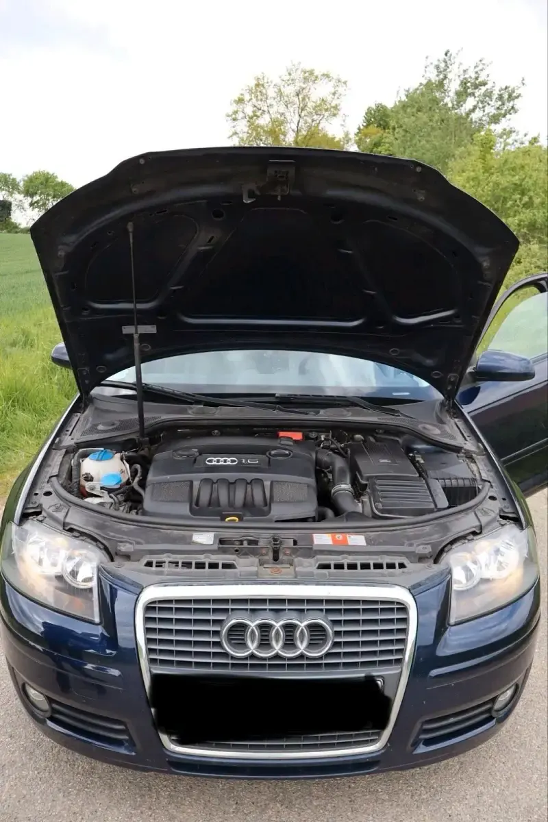 Gebraucht Audi A3 102 PS (75 kW) 2007 Blau Kleinwagen