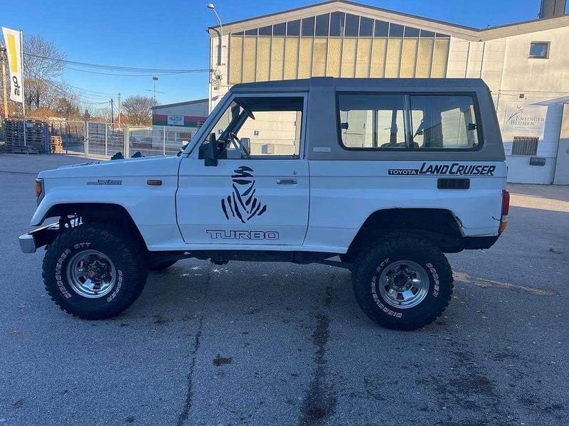 Gebraucht Toyota Land Cruiser 86 PS (63 kW) 1989 Weiß SUV