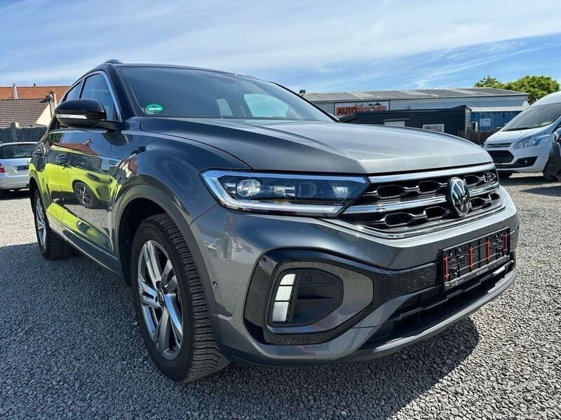 Indiumgrau metallic Gebraucht 2022 VW T-Roc R-line SUV | 29.800 € (Fairer Preis) - Bild 1/4