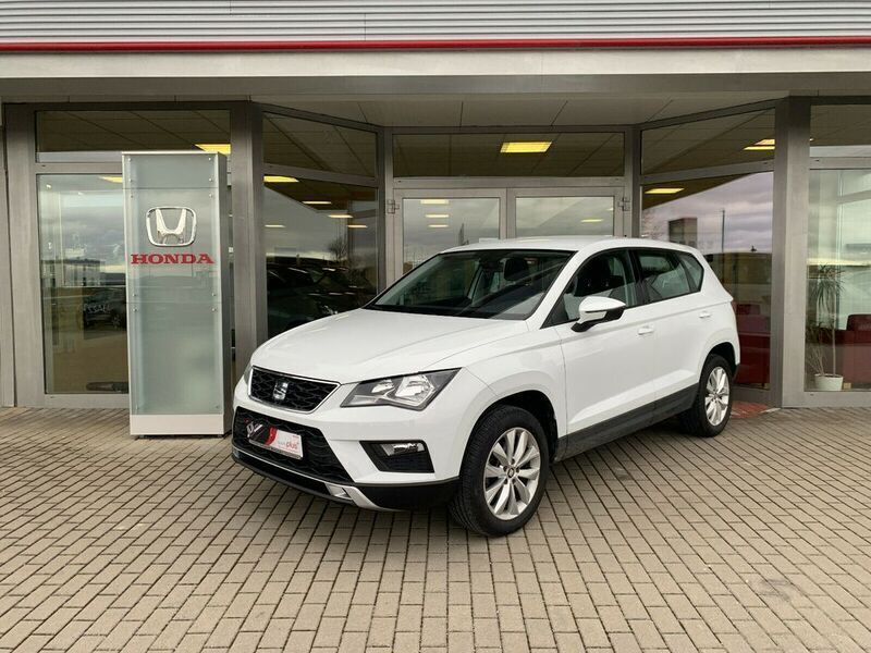 Weiß metallic Gebraucht 2019 Seat Ateca Style SUV | 19.999 € (Fairer Preis) - Bild 1/4