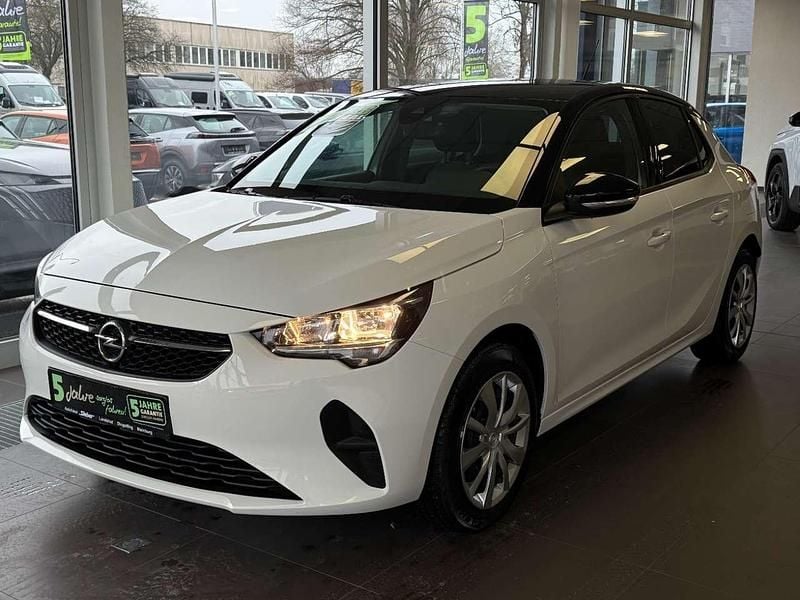 Gebraucht Opel Corsa-e Edition 100 kW (136 PS) 2022 Jade weiss/arktis weiss Kleinwagen