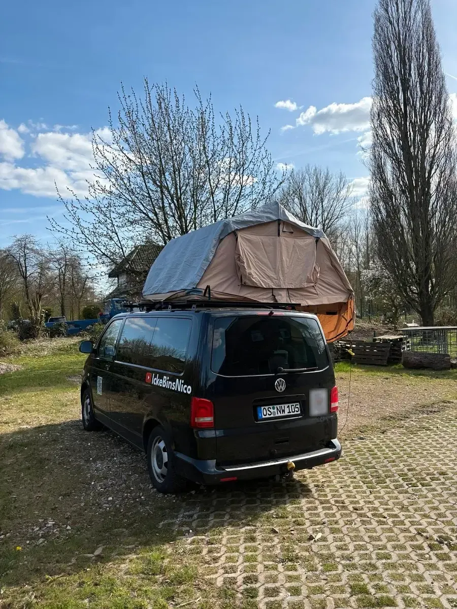 Gebraucht VW Multivan 184 PS (135 kW) 2010 Schwarz Van / Kleinbus