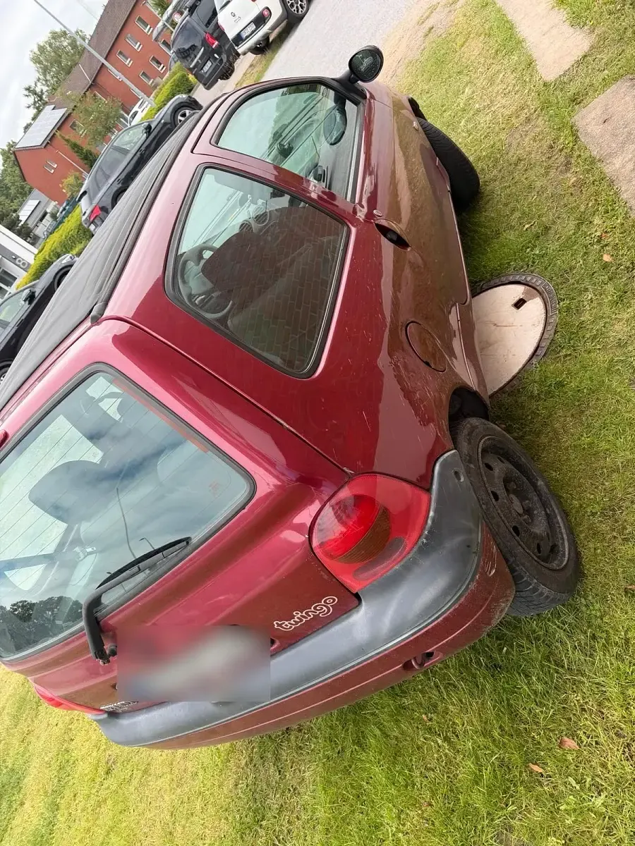 Gebraucht Renault Twingo 60 PS (44 kW) 2003 Rot Kleinwagen