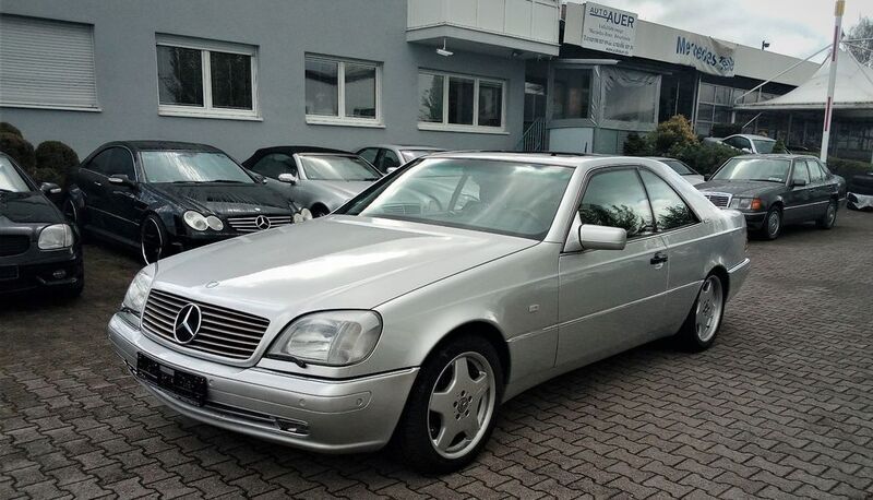 Silber Gebraucht 1996 Mercedes 600 Coupé | 21.900 € - Bild 1/4