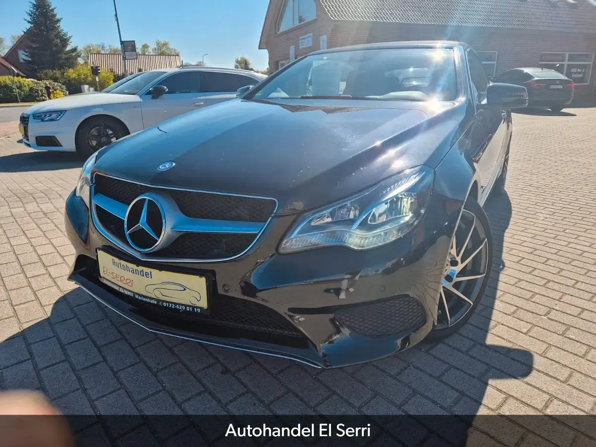 Gebraucht Mercedes E200 184 PS (135 kW) 2014 Schwarz Cabrio