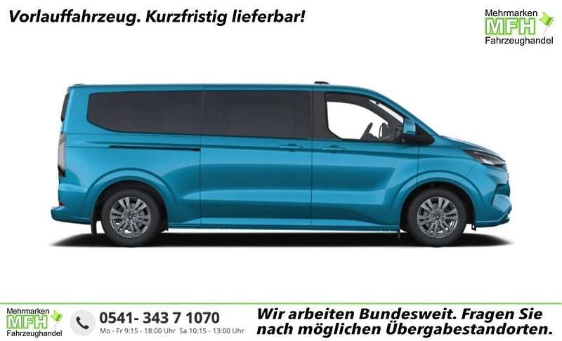 Neu Ford Tourneo Titanium 170 PS (125 kW) 2025 Digital aqua blue metallic Van / Kleinbus