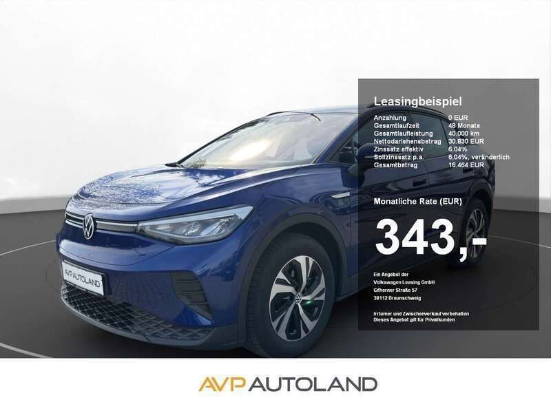 Blue dusk metallic Gebraucht 2024 VW ID.4 Pure SUV | 30.830 € (Fairer Preis) - Bild 1/4