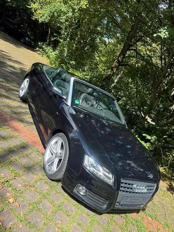 Schwarz Gebraucht 2011 Audi A5 Cabriolet S-Line Cabrio | 10.490 € (Superpreis) - Bild 1/4