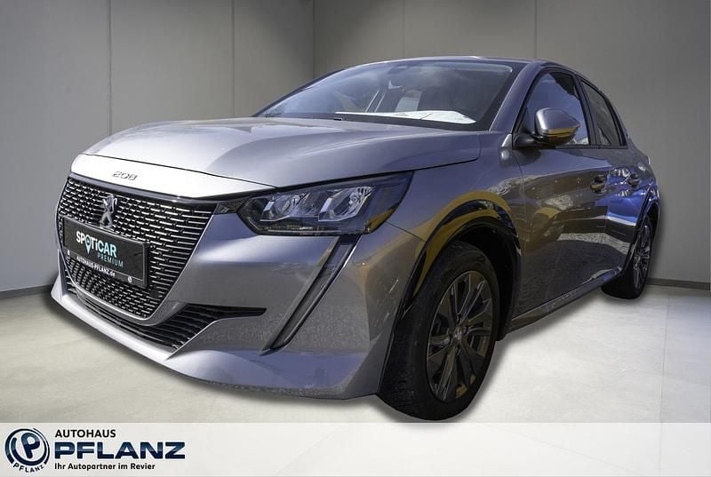 Gebraucht Peugeot e-208 Active 100 kW (136 PS) 2021 Silber Kleinwagen