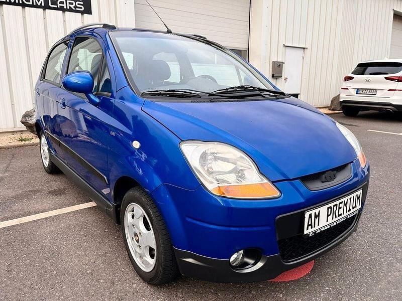 Blau Gebraucht 2008 Chevrolet Matiz Kleinwagen | 4.790 € (Teuer) - Bild 1/4