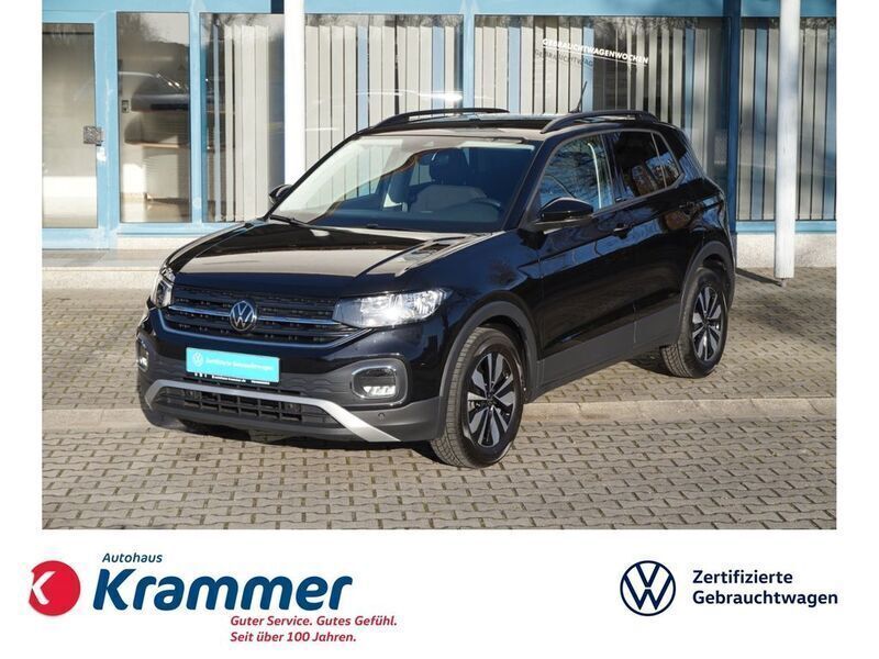 Gebraucht VW T-Cross Move 95 PS (69 kW) 2023 Schwarz SUV