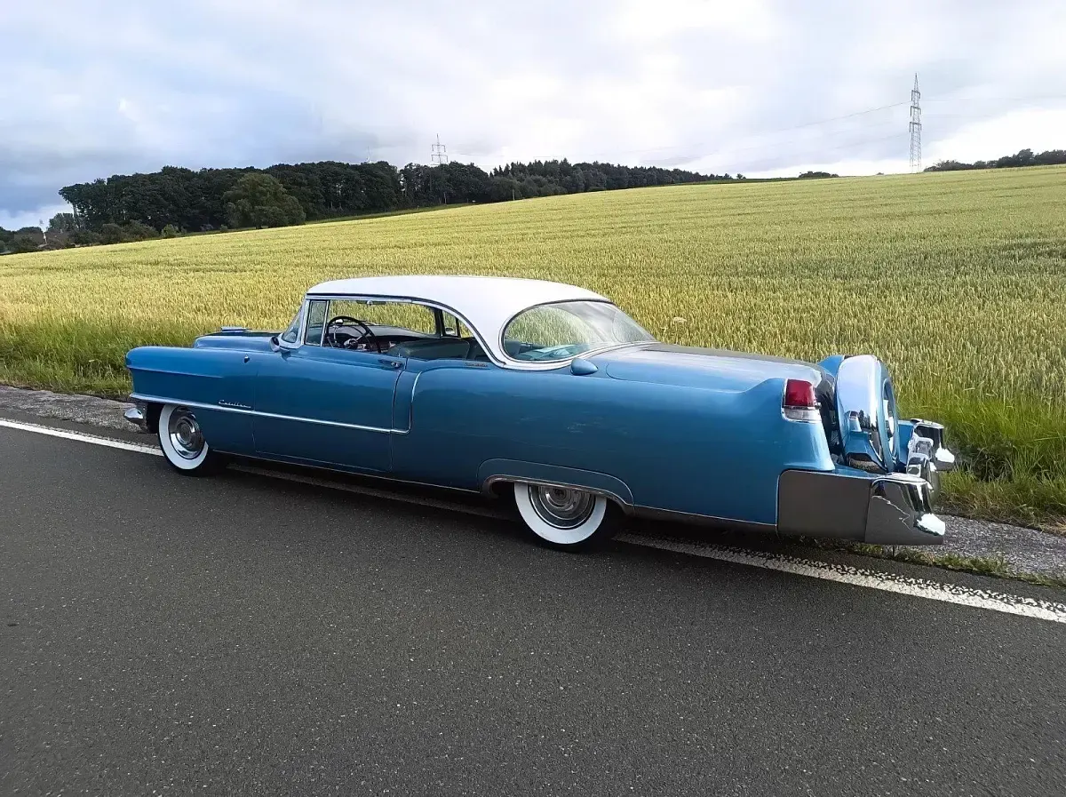 Gebraucht Cadillac Coupé DeVille 1955 Blau Coupé
